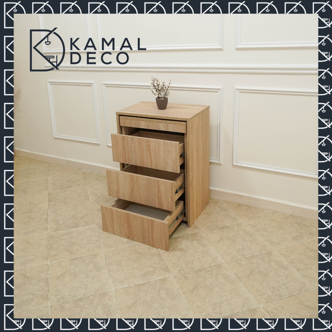 Bureau pliable EXECUTIVE – 3 tiroirs – Image 8