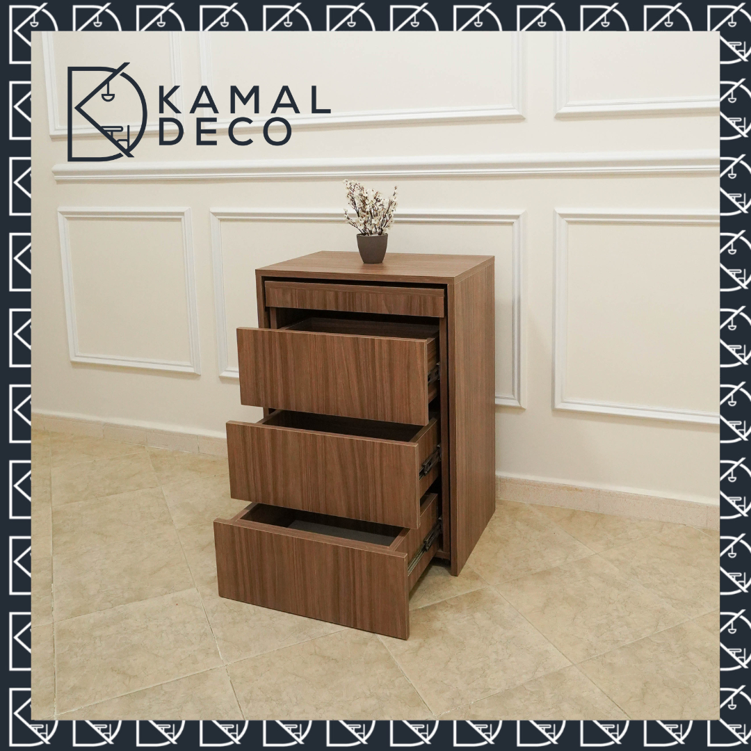 Bureau pliable EXECUTIVE – 3 tiroirs – Image 11